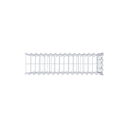 Anbaugabione Typ 2 80 cm x 40 cm x 20 cm (L x H x T), Maschenweite 5 cm x 10 cm, Spirale