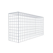 Anbaugabione Typ 3 200 cm x 100 cm x 50 cm (L x H x T), Maschenweite 10 cm x 10 cm, Spirale