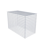 Anbaugabione Typ 3 100 cm x 70 cm x 50 cm (L x H x T), Maschenweite 5 cm x 5 cm, Spirale