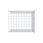 Anbaugabione Typ 4 50 cm x 40 cm x 40 cm (L x H x T), Maschenweite 5 cm x 5 cm, Spirale