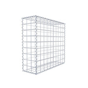 Gabione 100 cm x 90 cm x 30 cm (L x H x T), Maschenweite 10 cm x 10 cm, Spirale