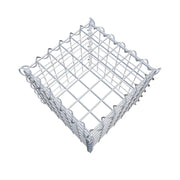 Anbaugabione Typ 3 30 cm x 30 cm x 30 cm (L x H x T), Maschenweite 5 cm x 5 cm, Spirale