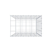 Anbaugabione Typ 2 100 cm x 60 cm x 40 cm (L x H x T), Maschenweite 10 cm x 10 cm, C-Ring
