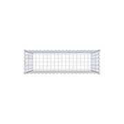 Anbaugabione Typ 3 100 cm x 90 cm x 30 cm (L x H x T), Maschenweite 5 cm x 10 cm, Spirale