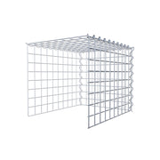 Anbaugabione Typ 4 50 cm x 40 cm x 40 cm (L x H x T), Maschenweite 5 cm x 5 cm, Spirale