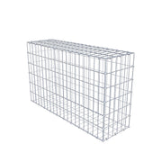 Kuvido Gabione 100 cm x 60 cm x 30 cm (L x H x T), Maschenweite 5 x 10 cm, Spiralring