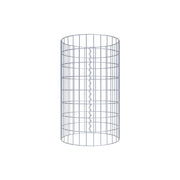 Gabionensäule rund 47 cm Durchmesser, 80 cm Höhe, Maschenweite 5 cm x 10 cm