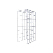 Anbaugabione Typ 4 80 cm x 40 cm x 30 cm (L x H x T), Maschenweite 10 cm x 10 cm, C-Ring