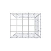 Anbaugabione Typ 4 100 cm x 50 cm x 40 cm (L x H x T), Maschenweite 10 cm x 10 cm, C-Ring