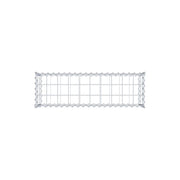 Gabione 100 cm x 30 cm x 30 cm (L x H x T), Maschenweite 10 cm x 10 cm, Spirale