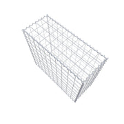 Gabione 100 cm x 90 cm x 40 cm (L x H x T), Maschenweite 10 cm x 10 cm, Spirale