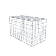 Gabione 100 cm x 60 cm x 50 cm (L x H x T), Maschenweite 10 cm x 10 cm, Spirale