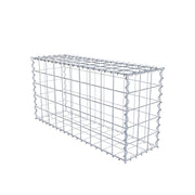 Gabione 100 cm x 50 cm x 30 cm (L x H x T), Maschenweite 10 cm x 10 cm, Spirale