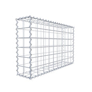 Gabione 100 cm x 60 cm x 20 cm (L x H x T), Maschenweite 10 cm x 10 cm, Spirale