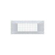Anbaugabione Typ 3 200 cm x 100 cm x 40 cm (L x H x T), Maschenweite 5 cm x 5 cm, C-Ring