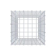 Anbaugabione Typ 3 80 cm x 40 cm x 40 cm (L x H x T), Maschenweite 5 cm x 5 cm, C-Ring