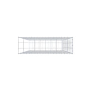 Anbaugabione Typ 2 200 cm x 100 cm x 30 cm (L x H x T), Maschenweite 10 cm x 10 cm, C-Ring