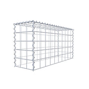 Anbaugabione Typ 3 100 cm x 50 cm x 30 cm (L x H x T), Maschenweite 10 cm x 10 cm, Spirale