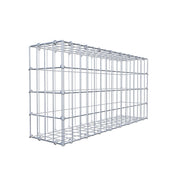Gabione 80 cm x 40 cm x 20 cm (L x H x T), Maschenweite 5 cm x 10 cm, C-Ring