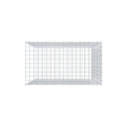 Anbaugabione Typ 2 100 cm x 90 cm x 50 cm (L x H x T), Maschenweite 5 cm x 5 cm, C-Ring