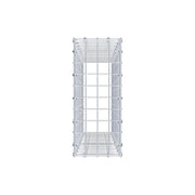 Anbaugabione Typ 3 100 cm x 20 cm x 50 cm (L x H x T), Maschenweite 5 cm x 5 cm, C-Ring