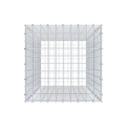 Gabione 100 cm x 50 cm x 50 cm (L x H x T), Maschenweite 5 cm x 5 cm, C-Ring