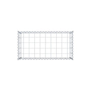 Anbaugabione Typ 3 100 cm x 40 cm x 50 cm (L x H x T), Maschenweite 10 cm x 10 cm, Spirale