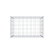 Gabione 80 cm x 50 cm x 50 cm (L x H x T), Maschenweite 10 cm x 10 cm, Spirale