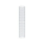 Gabionensäule rund 37 cm Durchmesser, 200 cm Höhe, Maschenweite 5 cm x 10 cm