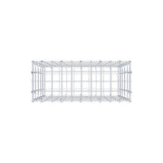Gabione 50 cm x 50 cm x 20 cm (L x H x T), Maschenweite 5 cm x 10 cm, C-Ring