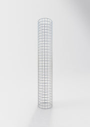 Gabionensäule rund 27 cm Durchmesser, 160 cm Höhe, Maschenweite 5 cm x 5 cm