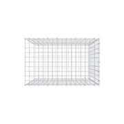 Anbaugabione Typ 2 100 cm x 80 cm x 50 cm, Maschenweite 5 cm x 10 cm, C-Ring