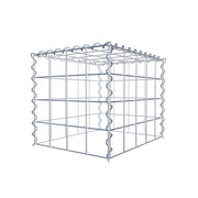 Anbaugabione Typ 3 50 cm x 40 cm x 40 cm (L x H x T), Maschenweite 10 cm x 10 cm, Spirale