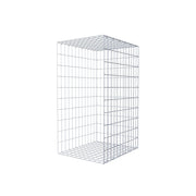 Anbaugabione Typ 2 100 cm x 60 cm x 50 cm, Maschenweite 5 cm x 10 cm, C-Ring