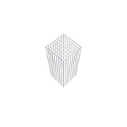 Gabione 100 cm x 40 cm x 40 cm (L x H x T), Maschenweite 5 cm x 10 cm, C-Ring