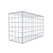 Gabione 100 cm x 60 cm x 40 cm (L x H x T), Maschenweite 10 cm x 10 cm, Spirale