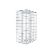 Gabione 100 cm x 60 cm x 40 cm (L x H x T), Maschenweite 5 cm x 10 cm, C-Ring
