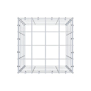 Anbaugabione Typ 3 40 cm x 40 cm x 40 cm (L x H x T), Maschenweite 10 cm x 10 cm, C-Ring