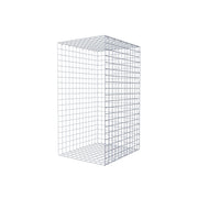 Anbaugabione Typ 2 100 cm x 60 cm x 50 cm (L x H x T), Maschenweite 5 cm x 5 cm, C-Ring