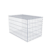Anbaugabione Typ 2 80 cm x 50 cm x 50 cm (L x H x T), Maschenweite 5 cm x 10 cm, Spirale