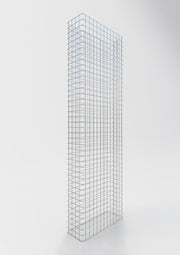 Gabionenzaun Länge 62 cm, Höhe 200 cm, Tiefe 22 cm, Maschenweite 5 x 5 cm