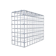 Anbaugabione Typ 3 50 cm x 40 cm x 20 cm (L x H x T), Maschenweite 5 cm x 5 cm, C-Ring