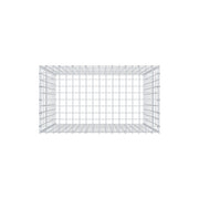 Anbaugabione Typ 3 100 cm x 90 cm x 50 cm (L x H x T), Maschenweite 5 cm x 10 cm, C-Ring