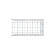 Anbaugabione Typ 4 100 cm x 100 cm x 50 cm (L x H x T), Maschenweite 5 cm x 10 cm, C-Ring