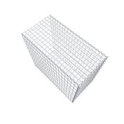 Anbaugabione Typ 2 100 cm x 90 cm x 50 cm (L x H x T), Maschenweite 5 cm x 10 cm, Spirale