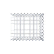 Anbaugabione Typ 2 50 cm x 40 cm x 40 cm (L x H x T), Maschenweite 5 cm x 10 cm, Spirale