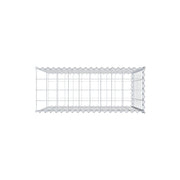 Anbaugabione Typ 2 100 cm x 90 cm x 40 cm (L x H x T), Maschenweite 10 cm x 10 cm, Spirale