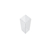Anbaugabione Typ 2 100 cm x 30 cm x 30 cm, Maschenweite 5 cm x 10 cm, C-Ring