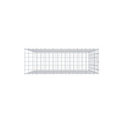 Anbaugabione Typ 2 100 cm x 90 cm x 30 cm, Maschenweite 5 cm x 10 cm, C-Ring