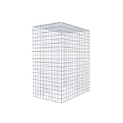 Anbaugabione Typ 3 100 cm x 80 cm x 50 cm (L x H x T), Maschenweite 5 cm x 5 cm, C-Ring
